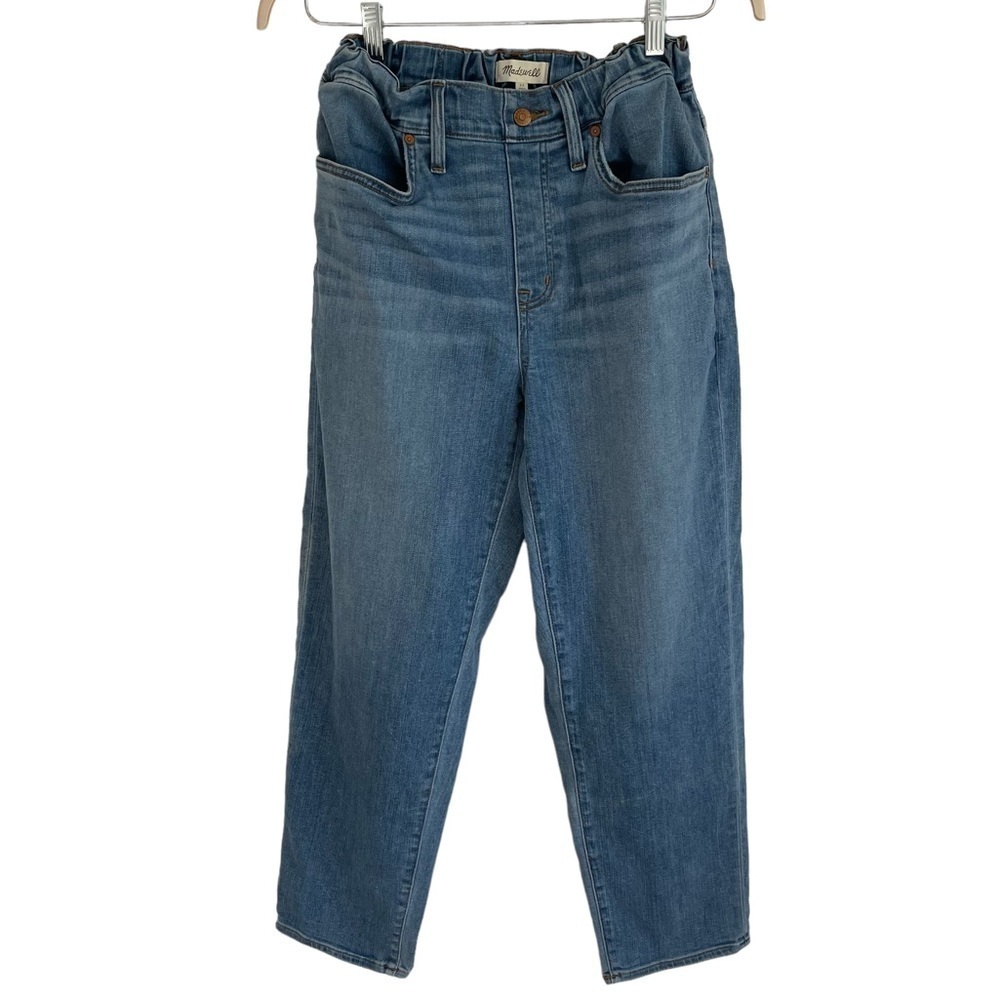 Madewell Pull-On Jeans in Keefe Wash, Size 26 - Picture 5 of 10